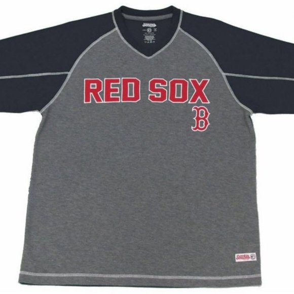 Stitches Boston Red Sox Performance Raglan T-shirt - Picture 1 of 7